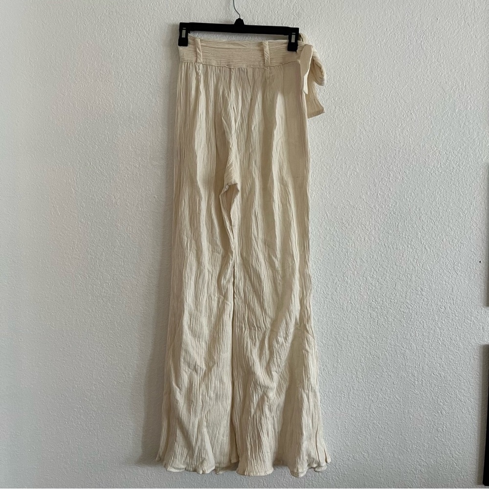 Savannah Morrow Eve Cotton Gauze Flared Pant NEW - Picture 7 of 11